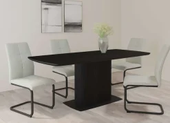 OTTO home Esszimmerstuhl »Calgoty« () 2 Stk.Freischwinger, gepolsterte Rückenlehne und Sitzfläche, Sitzhöhe 48 cm