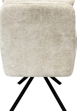 OTTO home Esszimmerstuhl »Darrin« (Set) 2 Stk.Chenille Bezug, schwarzes Metallgestell