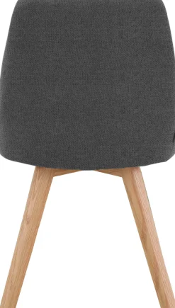 OTTO home Esszimmerstuhl »Dilla« (Set) 1 Stk.Webstoff Bezug, Massivholz Gestell, Sitzhöhe 48 cm