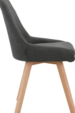 OTTO home Esszimmerstuhl »Dilla« (Set) 1 Stk.Webstoff Bezug, Massivholz Gestell, Sitzhöhe 48 cm