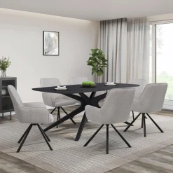 OTTO home Esszimmerstuhl »Flaurent« () 2 Stk.gepolsterte Rückenlehne, Armlehne und Sitzfläche, Sitzhöhe 50 cm
