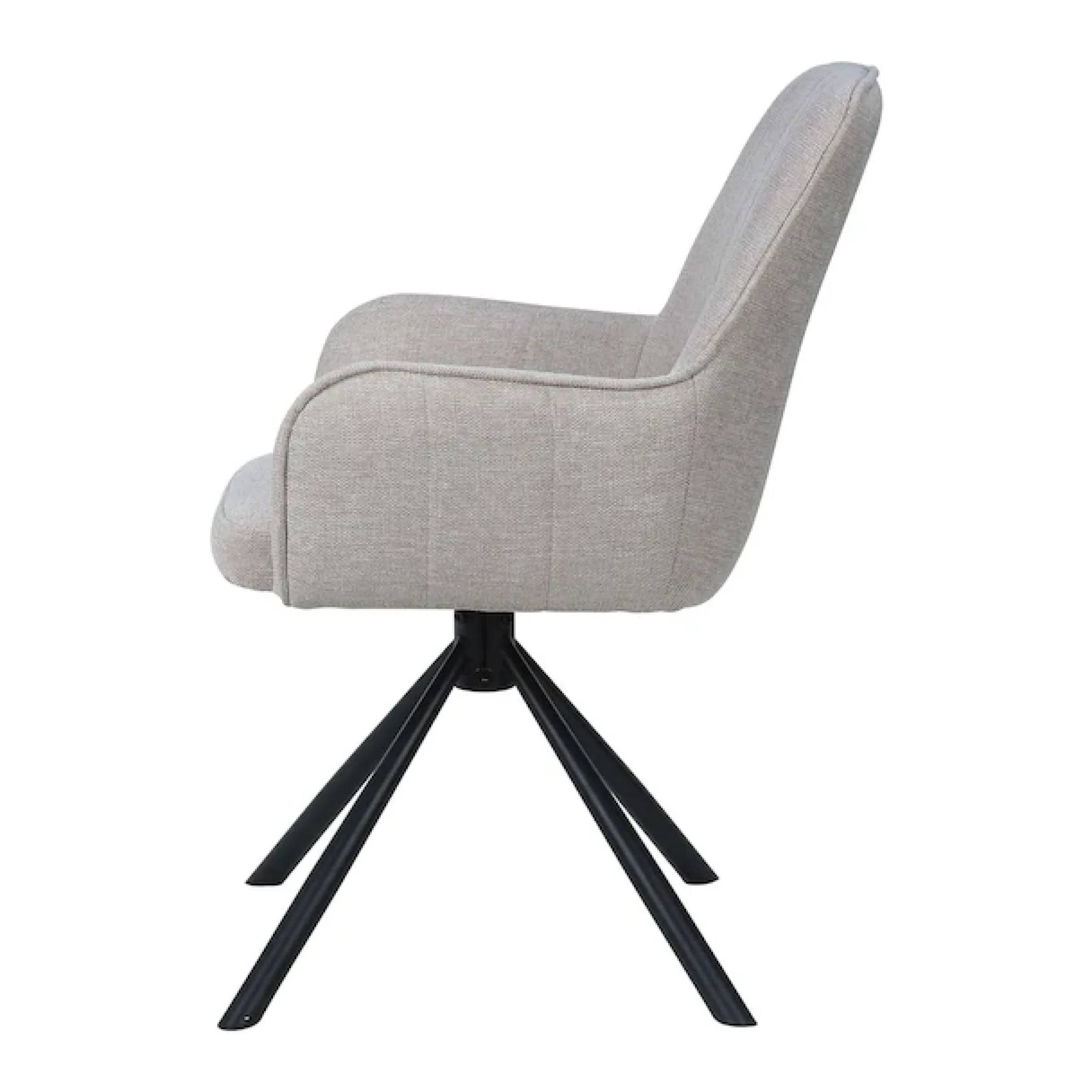 OTTO home Esszimmerstuhl »Flaurent« () 2 Stk.gepolsterte Rückenlehne, Armlehne und Sitzfläche, Sitzhöhe 50 cm