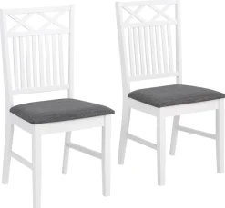 OTTO home Esszimmerstuhl »Fullerton, Holzstuhl« (Set) 2 Stk.mit attraktiven Fräsungen, Sitzhöhe 47 cm, Küchenstuhl