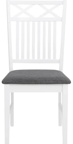 OTTO home Esszimmerstuhl »Fullerton, Holzstuhl« (Set) 2 Stk.mit attraktiven Fräsungen, Sitzhöhe 47 cm, Küchenstuhl