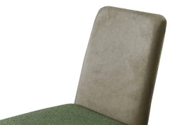 OTTO home Esszimmerstuhl »Gabi Polsterstuhl, Küchenstuhl, 4-Fußstuhl« () Gestell aus matt-schwarzem Flachmetall, stabil, 2-Stoff-Design