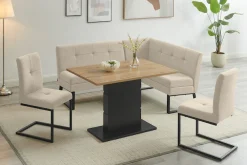 OTTO home Esszimmerstuhl »Geranie Freischwinger, Schwingstuhl« (Set) 2 Stk.mit 3D-Steppung, robustes Gestell, hochwertiger Stoff