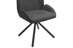 OTTO home Esszimmerstuhl »Granilu« (Set) gepolstert,Bezug Vorderseite Webstoff, Rückseite Velvet