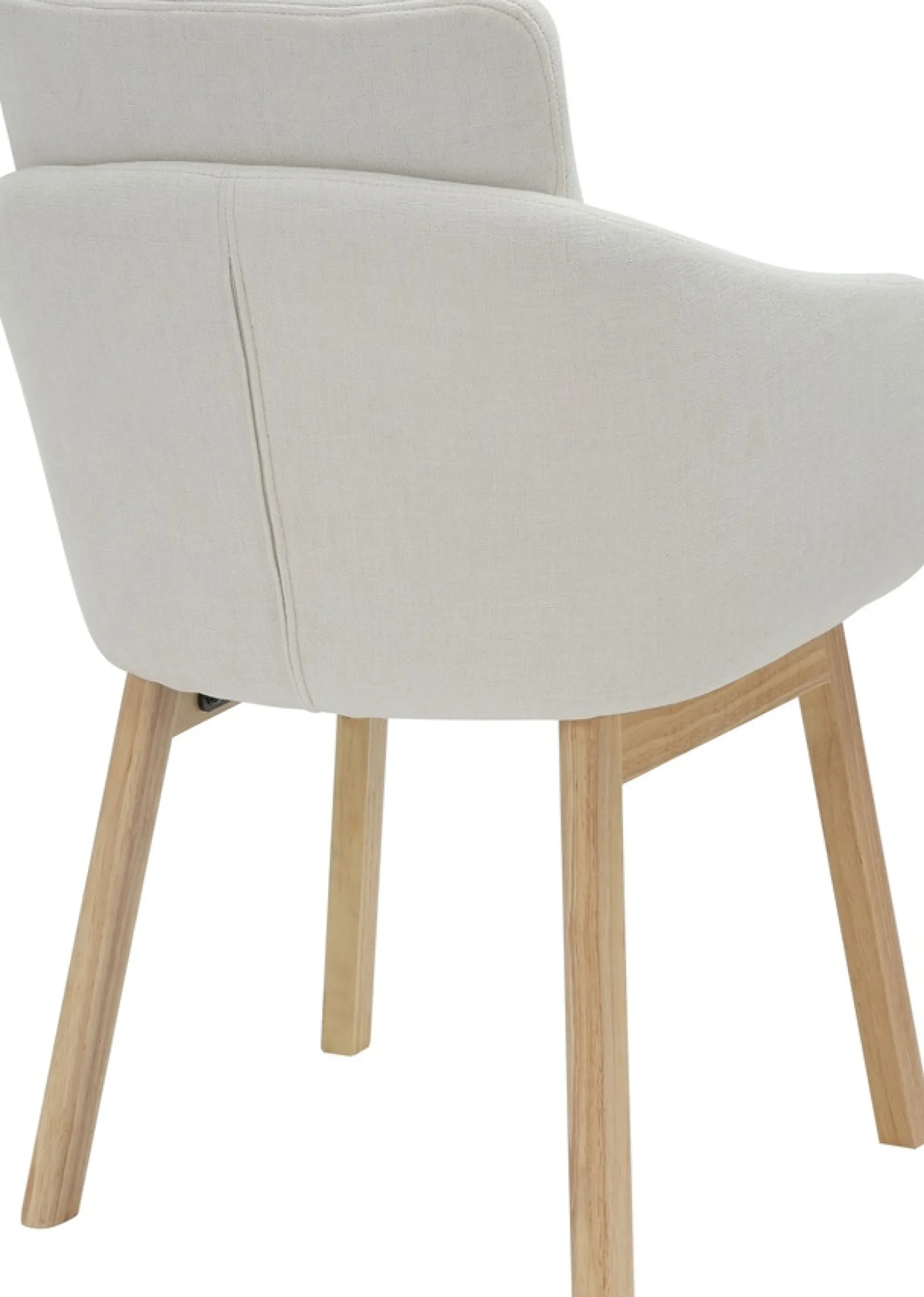 OTTO home Esszimmerstuhl »Hadelin« () 1 Stk.pflegeleichter Webstoff, massives Echtholzgestell, Sitzhöhe ca. 50 cm