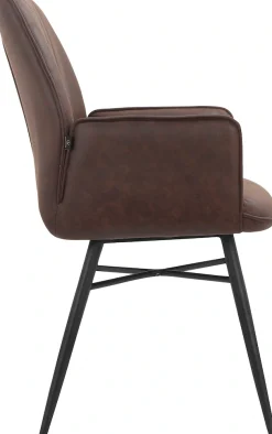 OTTO home Esszimmerstuhl »Hrodwyn« () 2 Stk.Sitz gepolstert, mit horizontale Nähten am Rücken, Sitzhöhe 52 cm