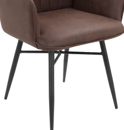 OTTO home Esszimmerstuhl »Hrodwyn« () 2 Stk.Sitz gepolstert, mit horizontale Nähten am Rücken, Sitzhöhe 52 cm