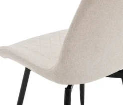 OTTO home Esszimmerstuhl »Juniper« () 2 Stk.Stuhl aus Webstoff mit moderner Rautensteppung und 360° Drehfunktion
