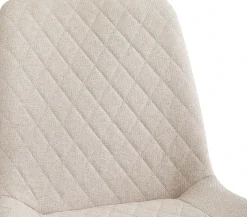 OTTO home Esszimmerstuhl »Juniper« () 2 Stk.Stuhl aus Webstoff mit moderner Rautensteppung und 360° Drehfunktion