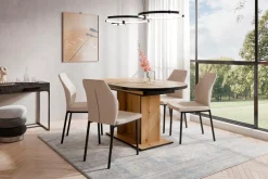 OTTO home Esszimmerstuhl »Lumos« (Set) 2 Stk.Webstoff in vielen Farben erhältlich mit stabilem Metalluntergestell