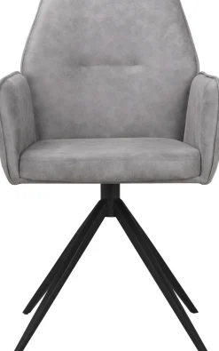 OTTO home Esszimmerstuhl »Ozias« () Sitz und Rücken gepolstert, Gestell aus Metall schwarz, Sitzhöhe 50 cm, 2er Set