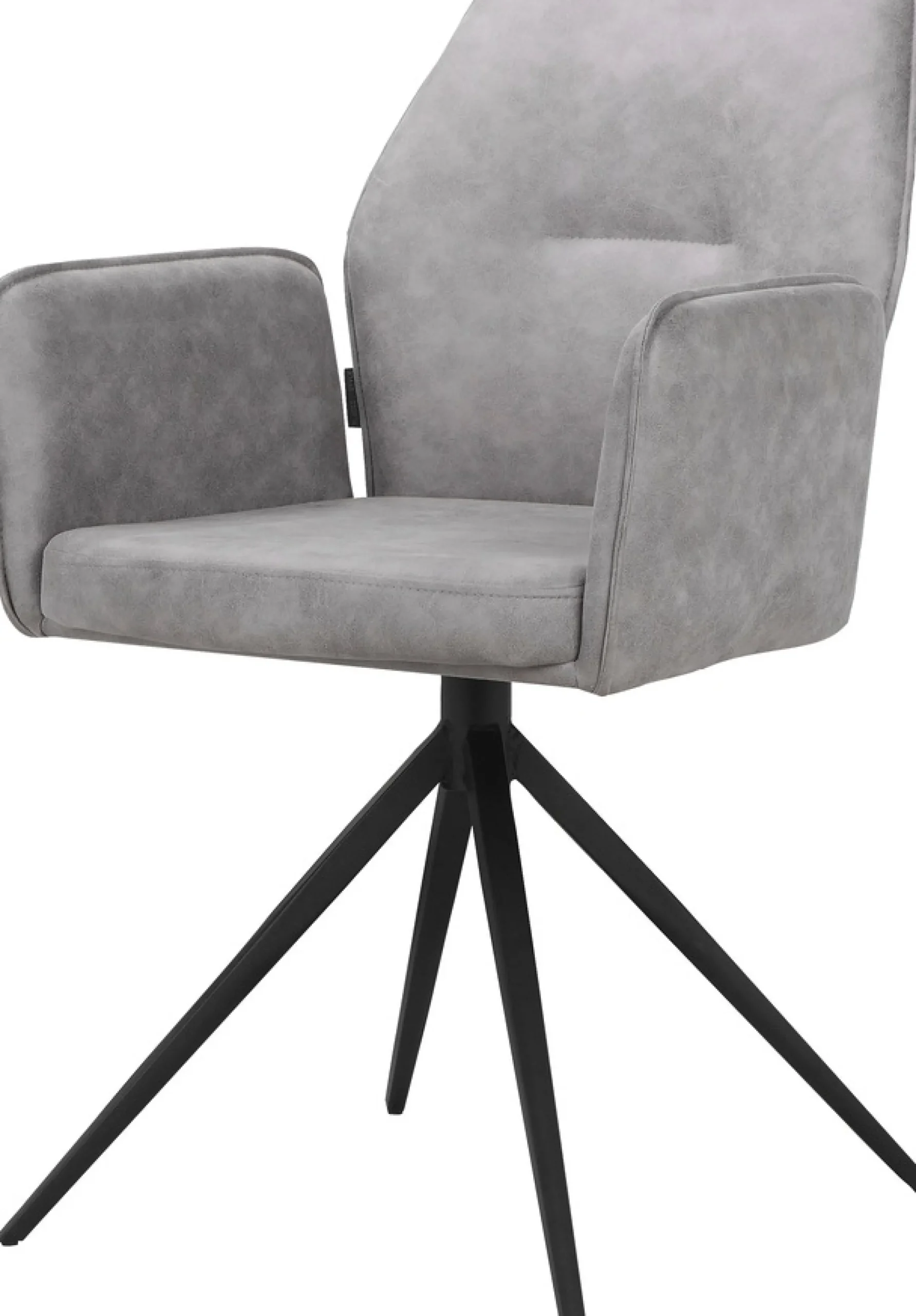 OTTO home Esszimmerstuhl »Ozias« () Sitz und Rücken gepolstert, Gestell aus Metall schwarz, Sitzhöhe 50 cm, 2er Set