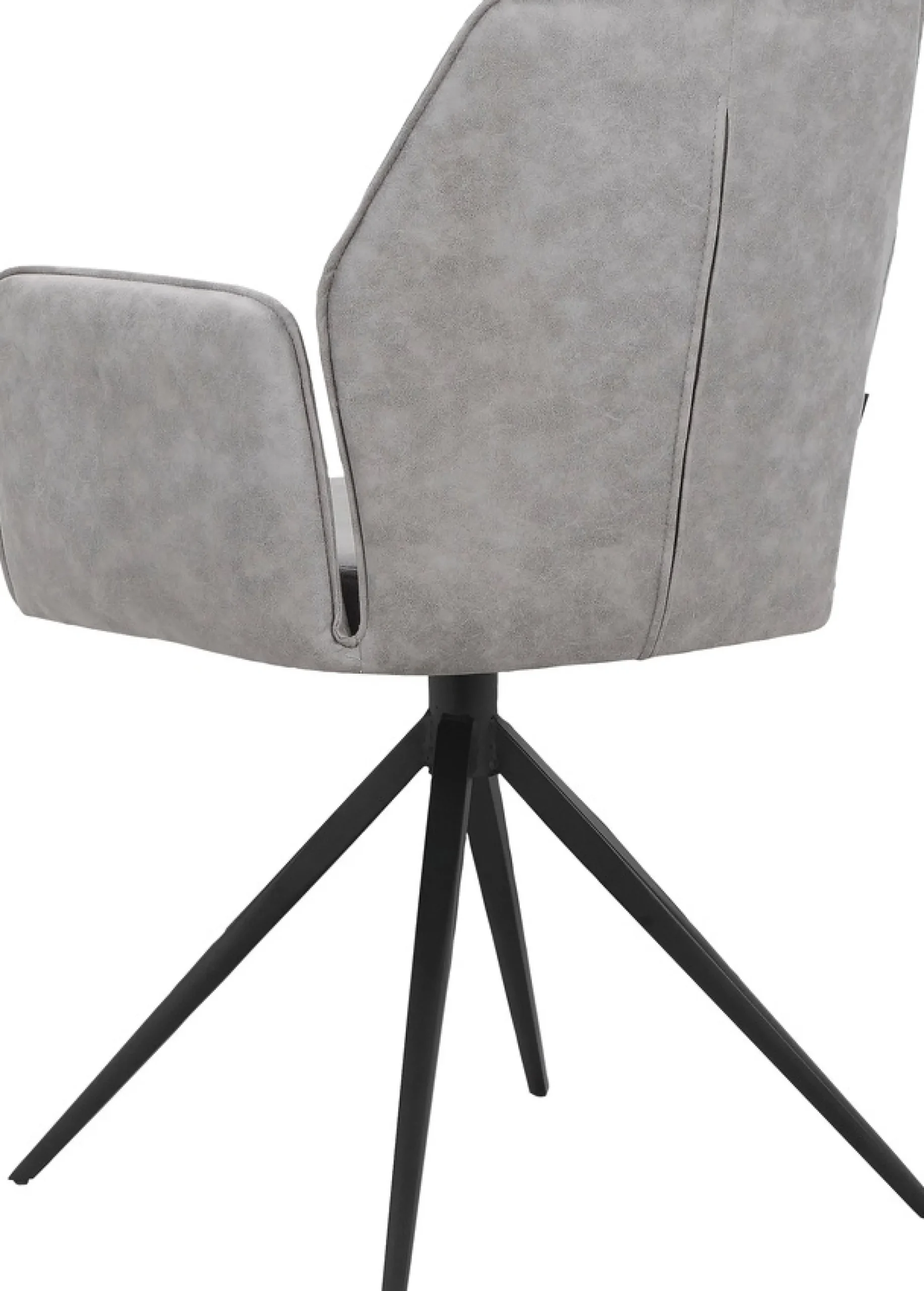 OTTO home Esszimmerstuhl »Ozias« () Sitz und Rücken gepolstert, Gestell aus Metall schwarz, Sitzhöhe 50 cm, 2er Set