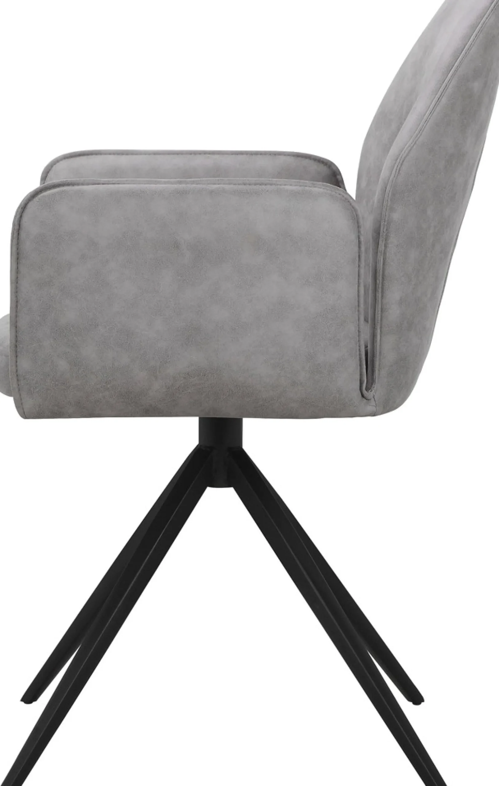 OTTO home Esszimmerstuhl »Ozias« () Sitz und Rücken gepolstert, Gestell aus Metall schwarz, Sitzhöhe 50 cm, 2er Set