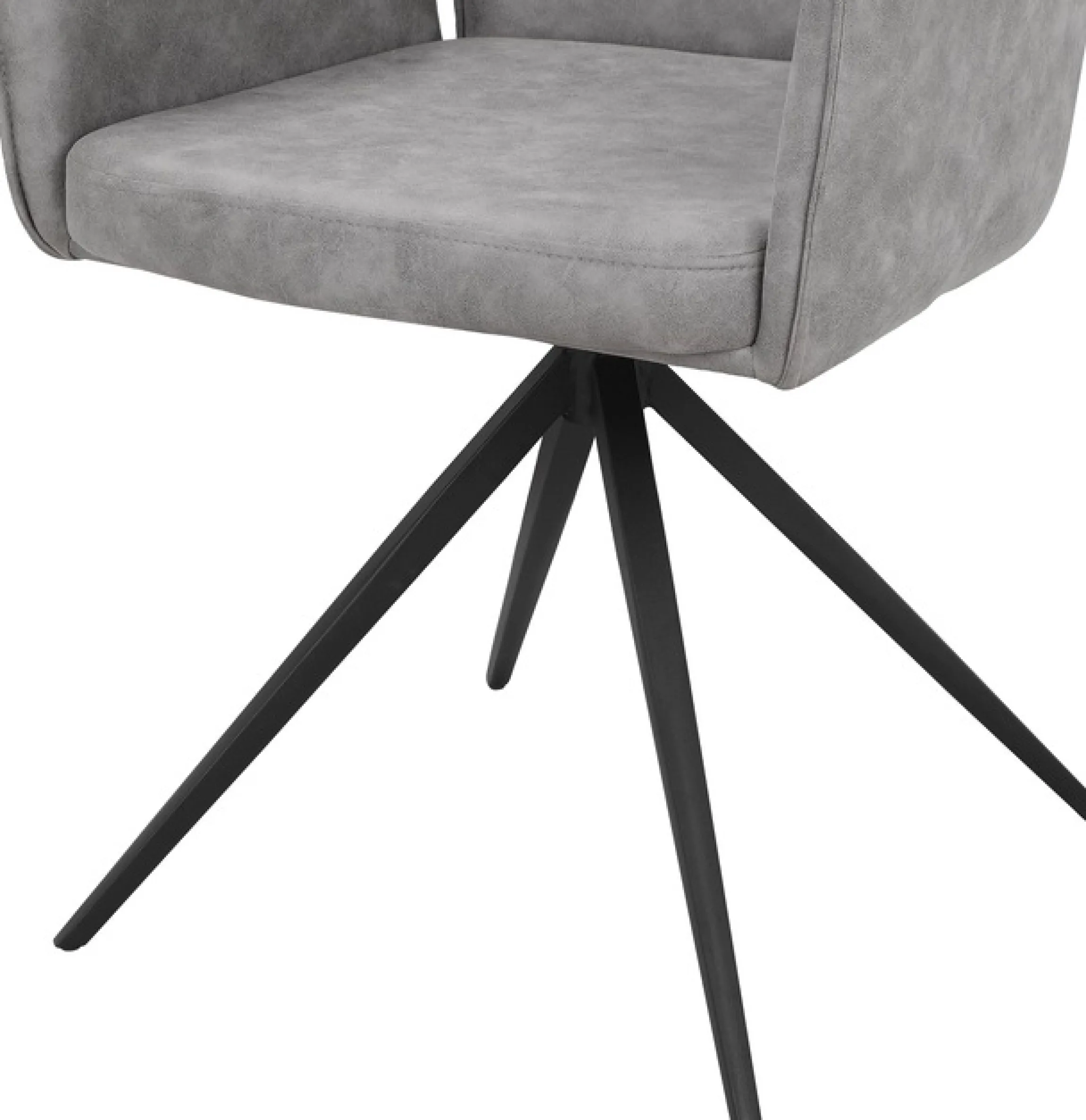 OTTO home Esszimmerstuhl »Ozias« () Sitz und Rücken gepolstert, Gestell aus Metall schwarz, Sitzhöhe 50 cm, 2er Set