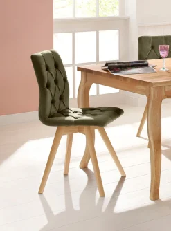 OTTO home Esszimmerstuhl »Rania« (Set) 2 Stk.im 2er/4er/6er Set, Massivholzbeinen