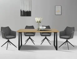 OTTO home Esszimmerstuhl »Tampa« (Set) 2 Stk.mit Drehfunktion 360 Grad