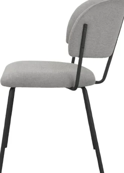 OTTO home Esszimmerstuhl »Taous« () 2 Stk.Sitz und Rücken mit Polsterung, mit Gestell aus Metall, Sitzhöhe 48 cm