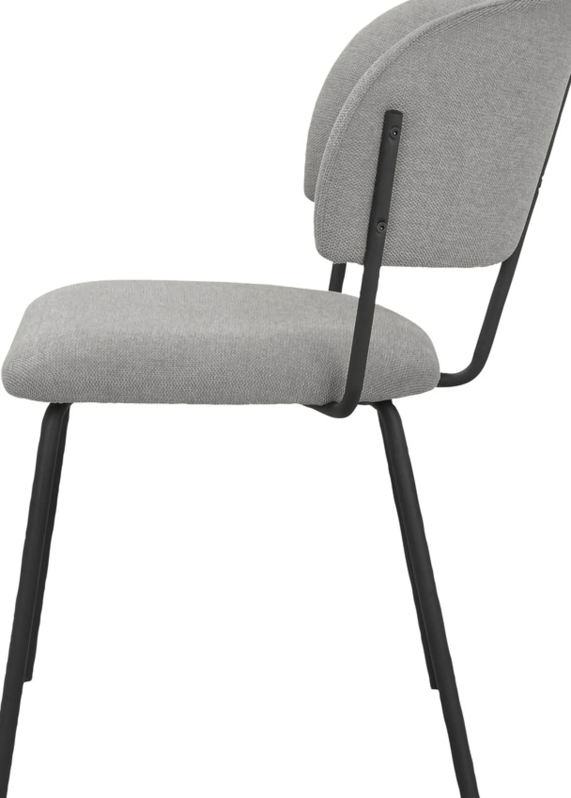 OTTO home Esszimmerstuhl »Taous« () 2 Stk.Sitz und Rücken mit Polsterung, mit Gestell aus Metall, Sitzhöhe 48 cm