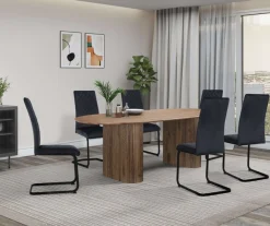 OTTO home Esszimmerstuhl »Valbourg« () Freischwinger, gepolsterte Rückenlehne und Sitzfläche, 2er Set