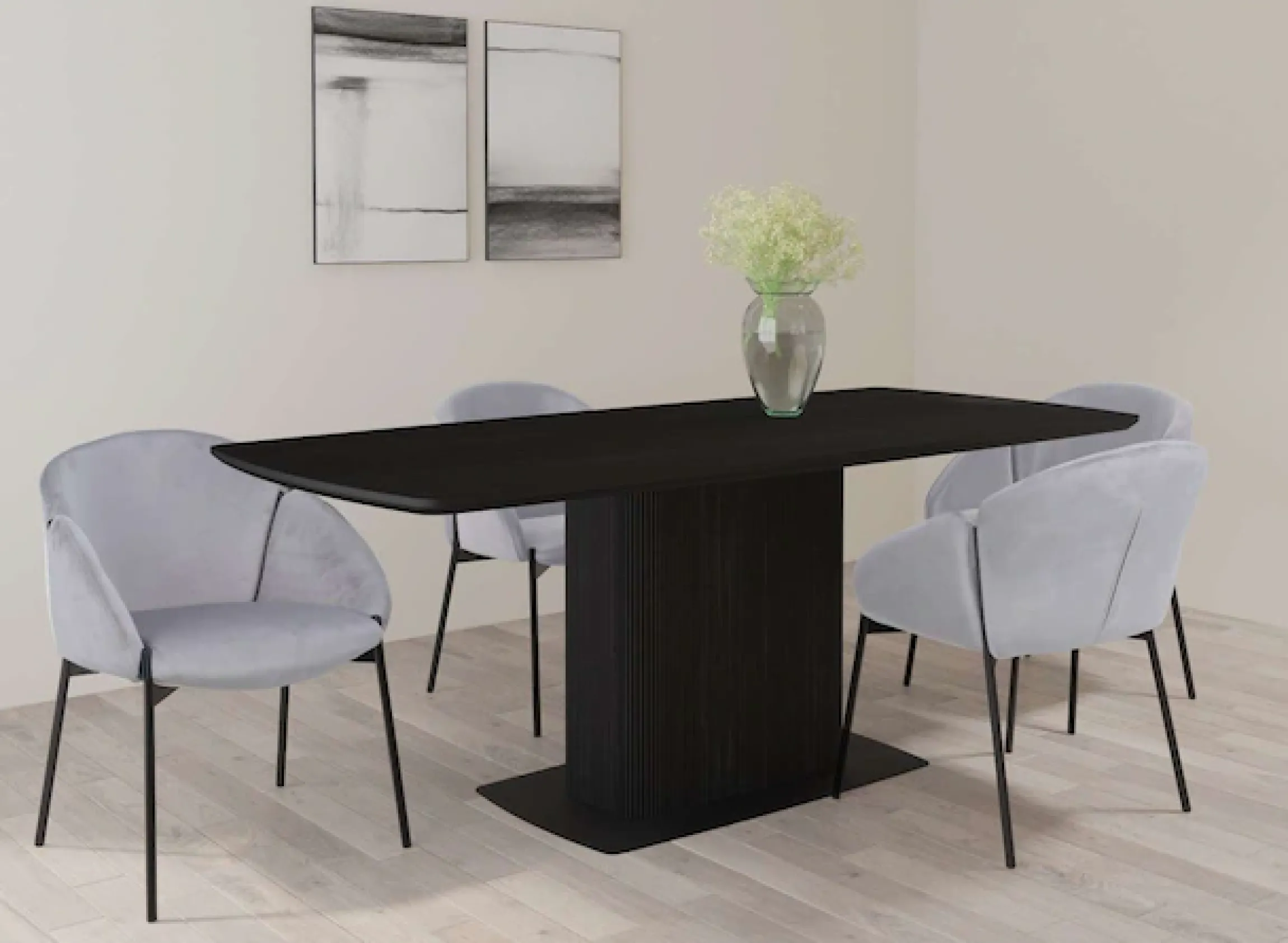 OTTO home Esszimmerstuhl »Westfox« () 2 Stk.gepolsterte Rückenlehne, Armlehne und Sitzfläche, Sitzhöhe 49 cm