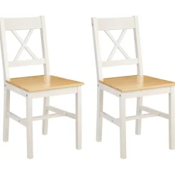 OTTO home Esszimmerstuhl »Willow« (Set) 2 Stk.aus massivem Kiefernholz, lackiert, pflegeleicht, bis 130 kg belastbar