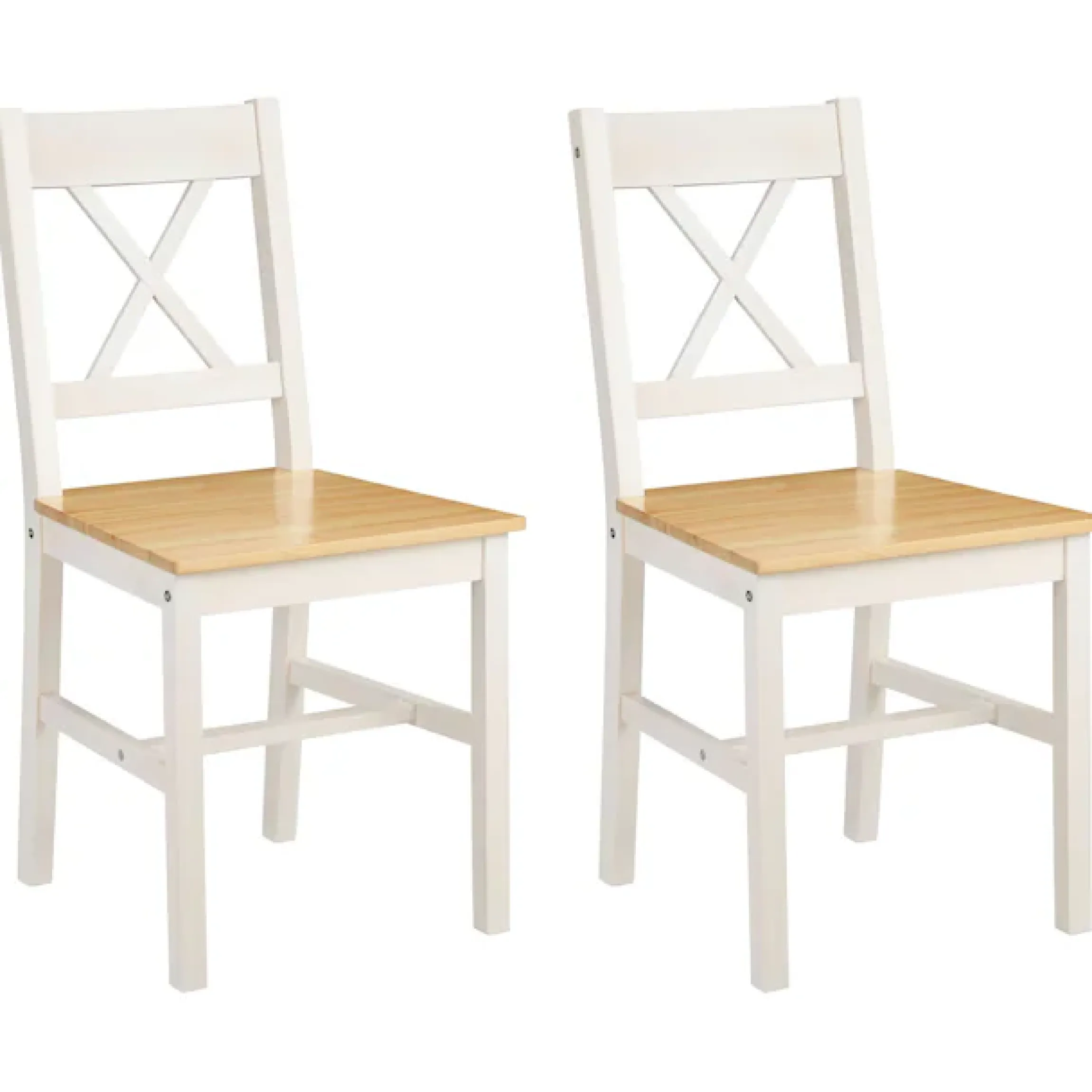 OTTO home Esszimmerstuhl »Willow« (Set) 2 Stk.aus massivem Kiefernholz, lackiert, pflegeleicht, bis 130 kg belastbar