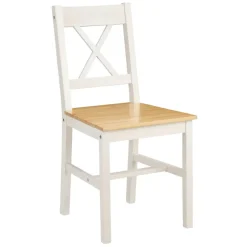 OTTO home Esszimmerstuhl »Willow« (Set) 2 Stk.aus massivem Kiefernholz, lackiert, pflegeleicht, bis 130 kg belastbar