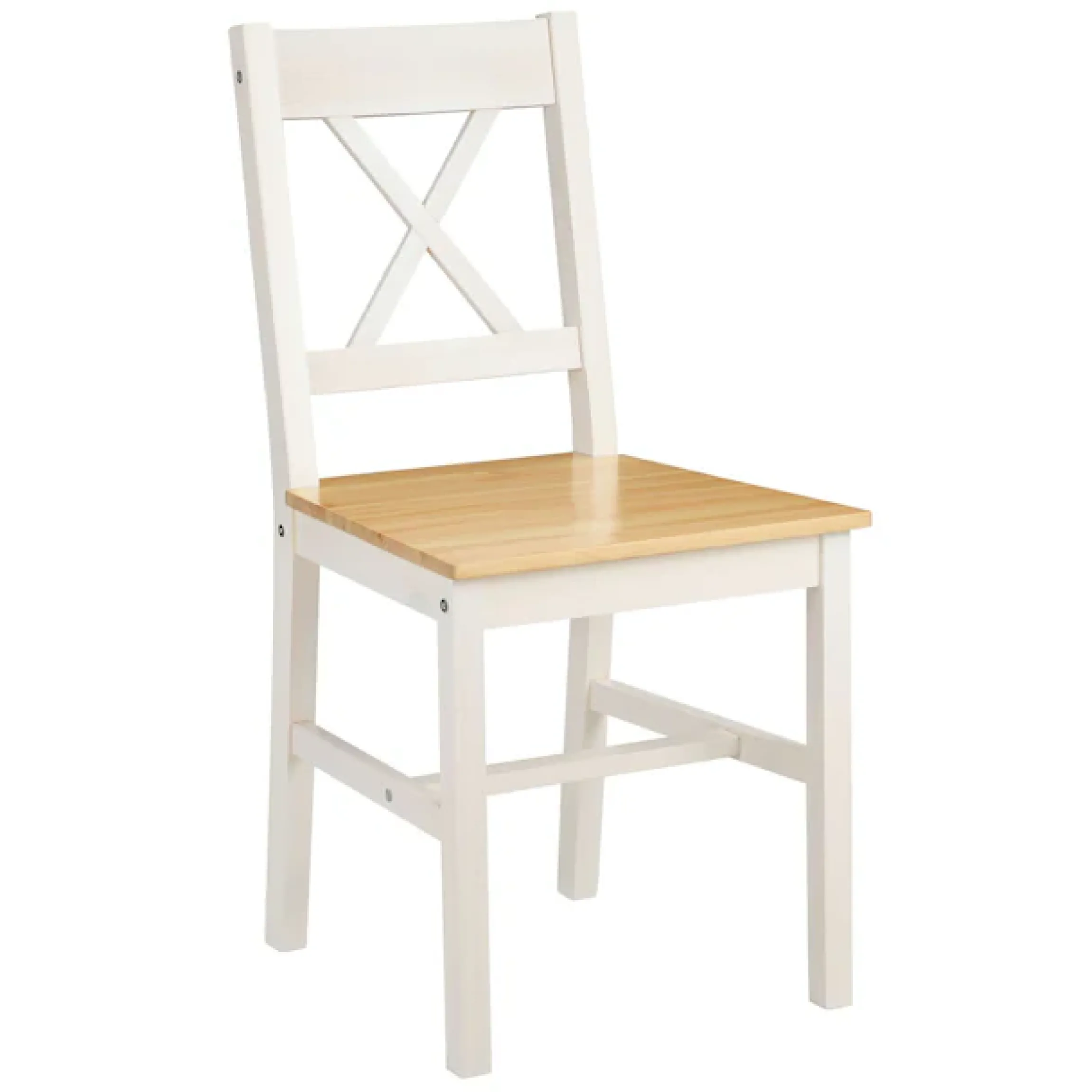 OTTO home Esszimmerstuhl »Willow« (Set) 2 Stk.aus massivem Kiefernholz, lackiert, pflegeleicht, bis 130 kg belastbar