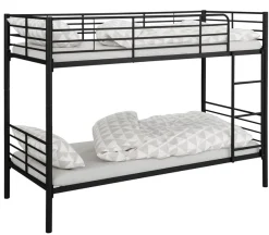 OTTO home Etagenbett »Hayo,Metallbett, Stockbett« teilbar in 2 Einzelbetten,perfekt für kleine Räume, mehrere Farben, (B/T/H) ca. 208/97/160 cm