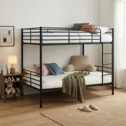 OTTO home Etagenbett »Hayo,Metallbett, Stockbett« teilbar in 2 Einzelbetten,perfekt für kleine Räume, mehrere Farben, (B/T/H) ca. 208/97/160 cm