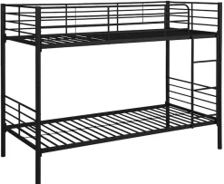OTTO home Etagenbett »Hayo,Metallbett, Stockbett« teilbar in 2 Einzelbetten,perfekt für kleine Räume, mehrere Farben, (B/T/H) ca. 208/97/160 cm