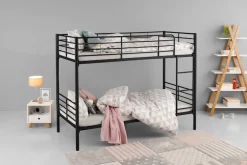 OTTO home Etagenbett »Hayo,Metallbett, Stockbett« teilbar in 2 Einzelbetten,perfekt für kleine Räume, mehrere Farben, (B/T/H) ca. 208/97/160 cm