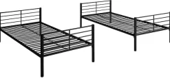 OTTO home Etagenbett »Hayo,Metallbett, Stockbett« teilbar in 2 Einzelbetten,perfekt für kleine Räume, mehrere Farben, (B/T/H) ca. 208/97/160 cm
