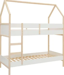 OTTO home Etagenbett »Janne« aus schönem massivem Kiefernholz, Etagenbett, Liegefläche 90x200 cm
