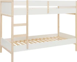 OTTO home Etagenbett »Janne« Kiefernholz, Etagenbett, inklusive Holzleiter, Liegefläche 90x200 cm