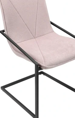 OTTO home Freischwinger »Vitus« (Set) 2 Stk.aus schönem weichen Samtvelours Bezug, in verschiedenen Farbvarianten