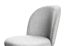 OTTO home 4-Fußstuhl »Aretha Esszimmerstuhl, Wohnstuhl, Polsterstuhl, Essstuhl« (Set) 2 Stk.schwarz lackiertes Gestell aus massivem Buchenholz, gepolstertert