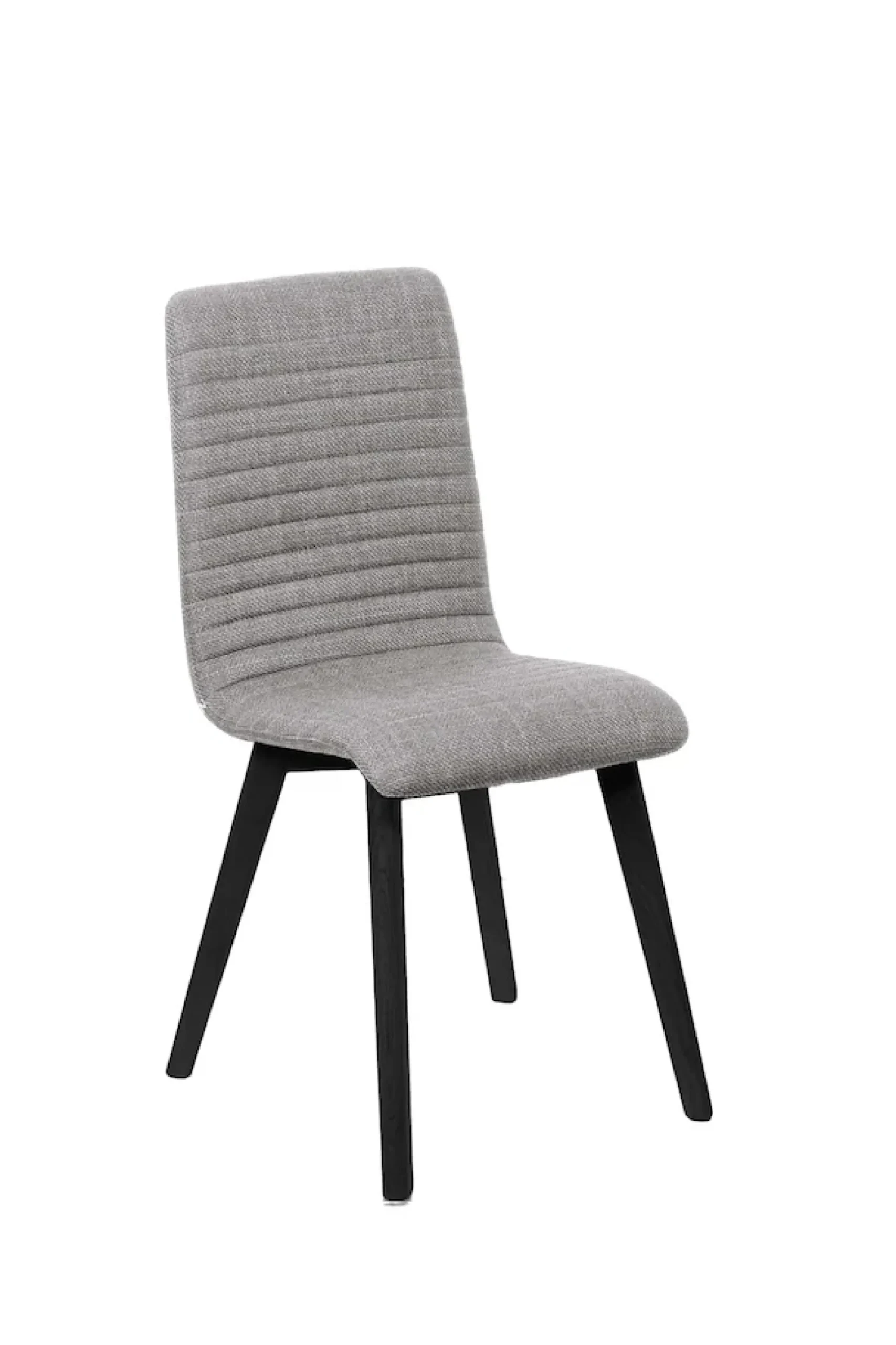 OTTO home 4-Fußstuhl »Arosa Esszimmerstuhl, Polsterstuhl, Küchenstuhl, Speisestuhl, Essstuhl« (Set) 2 Stk.2er-Set, Beine aus Massivholz Eiche oder Buche, mit gestepptem Stoff
