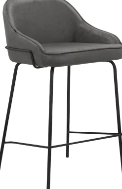 OTTO home 4-Fußstuhl »Puant« () 2 Stk.mit Stoff aus Polyester/recyceltem Polyester, Sitzhöhe 65 cm
