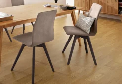 OTTO home 4-Fußstuhl »Rania« (Set) 2 Stk.mit Massivholzbeinen