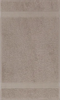 OTTO home Gaestehandtuecher »Juna, als Set und Serie erhältlich, 6 Gästetücher, 30x50cm« 100% Baumwolle, mit Bordüre, Uni-Farben, weich