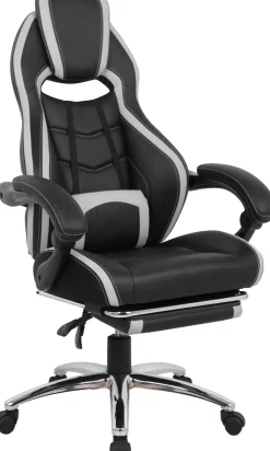 OTTO home Gaming-Stuhl »Sprinta 1, Chefsessel mit ausziehbarer Fußstütze« () komfortabel gepolstert mit vielen ergonomischen Funktionen