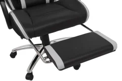OTTO home Gaming-Stuhl »Sprinta 1, Chefsessel mit ausziehbarer Fußstütze« () komfortabel gepolstert mit vielen ergonomischen Funktionen