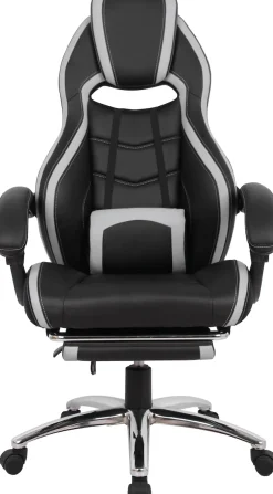 OTTO home Gaming-Stuhl »Sprinta 1, Chefsessel mit ausziehbarer Fußstütze« () komfortabel gepolstert mit vielen ergonomischen Funktionen