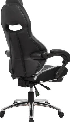 OTTO home Gaming-Stuhl »Sprinta 1, Chefsessel mit ausziehbarer Fußstütze« () komfortabel gepolstert mit vielen ergonomischen Funktionen