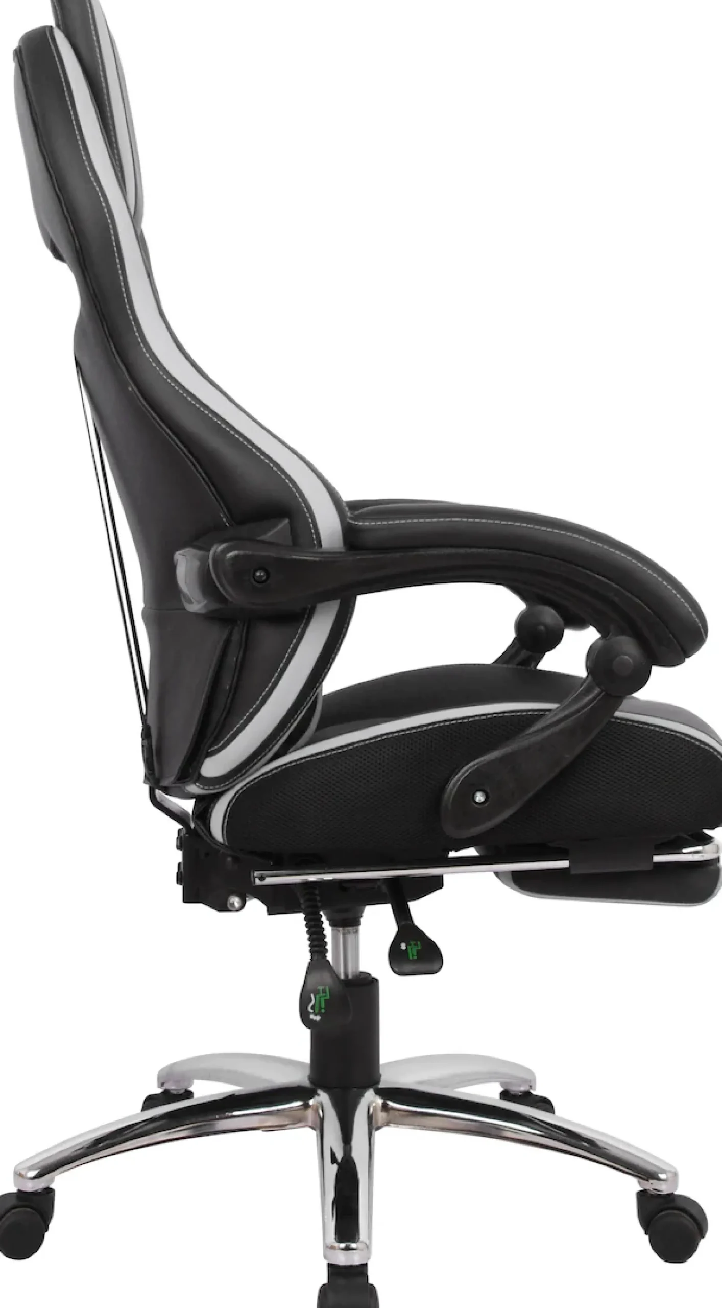 OTTO home Gaming-Stuhl »Sprinta 1, Chefsessel mit ausziehbarer Fußstütze« () komfortabel gepolstert mit vielen ergonomischen Funktionen